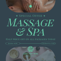 Modern Massage Therapy Instagram Post