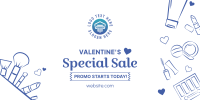 Valentine Sale Twitter Post Design