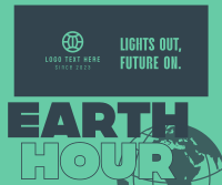 Earth Hour Movement Facebook Post