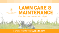 Lawn Care and Maintenance Animation