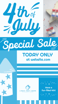 Fourth of July Sale Video