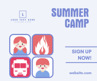 Summer Camp Registration Facebook Post