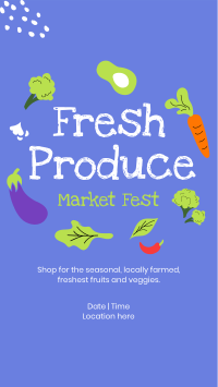 Fresh Market Fest Facebook Story