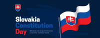 Slovakia Constitution Day Greeting Facebook Cover Image Preview