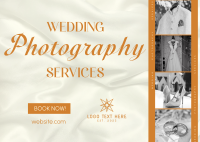 Wedding Photography Services Postcard