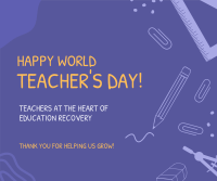 Happy Teacher's Day Facebook Post