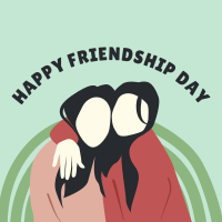 Happy Friendship Day Girl Friends Instagram Post Image Preview