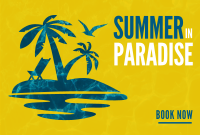 Summer in Paradise Pinterest Cover Image Preview