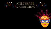 Masquerade Mardi Gras Zoom Background