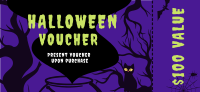 Spooky Halloween Gift Certificate Image Preview