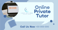 Online Private Tutor Facebook Ad