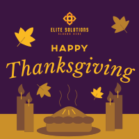 Blessed Thanksgiving Pie Instagram Post Image Preview