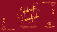 Hanukkah Holiday Facebook Event Cover