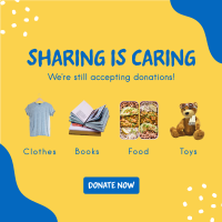 Sharing is Caring Instagram Post Design