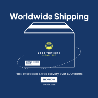 Product Shipping Instagram Post