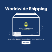 Product Shipping Instagram Post Image Preview