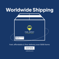 Product Shipping Instagram Post Image Preview