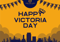 Celebrating Victoria Day Postcard Design