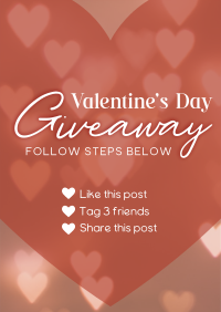 Valentine's Giveaway Poster