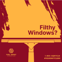 Filthy Window Cleaner Instagram Post Image Preview