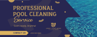 Professional Pool Cleaning Service Facebook Cover Design