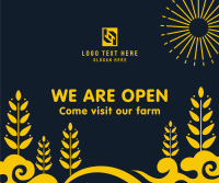 Farm Welcome Page Facebook Post Design