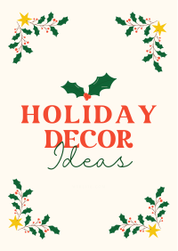 Christmas Decoration Ideas Flyer