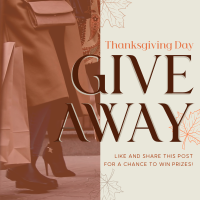 Massive Giveaway this Thanksgiving Instagram Post