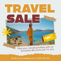 Exclusive Travel Discount Instagram Post