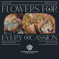 Modern Nostalgia Floral Service Instagram Post Image Preview