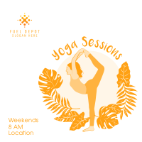 Yoga Sessions Instagram Post Image Preview