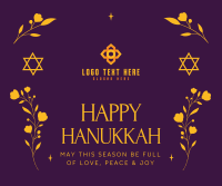 Happy Hanukkah Facebook Post