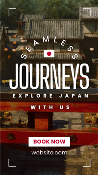 Japan Travel Bookings Instagram Reel Design