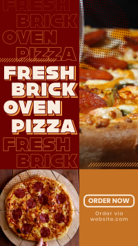 Yummy Brick Oven Pizza YouTube Short