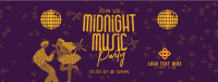 Midnight Music Party Facebook Cover