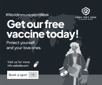 Free Vaccine Shots Facebook Post