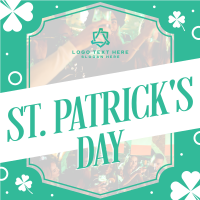 St. Patrick's Celebration Instagram Post Design