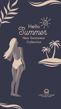 Hello Summer Scenery Instagram Story