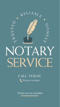 The Trusted Notary Service Instagram Story