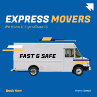 Express Movers Instagram Post