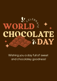 Today Is Chocolate Day Poster