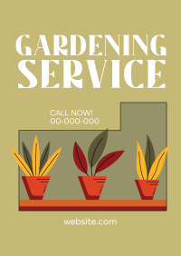 Gardening Professionals Poster