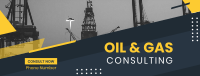 Oil and Gas Tower Facebook Cover Image Preview