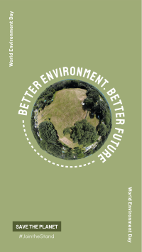 Better Environment. Better Future Facebook Story