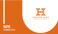 Mosaic Orange H Business Card Image Preview