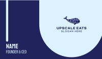 Whale Art Business Card Image Preview