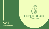 Pear Business Card example 1