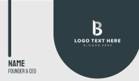 Generic Professional Letter B Business Card Design