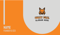 Foxy Fox Business Card Image Preview