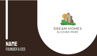 House Mountain Retreat Business Card